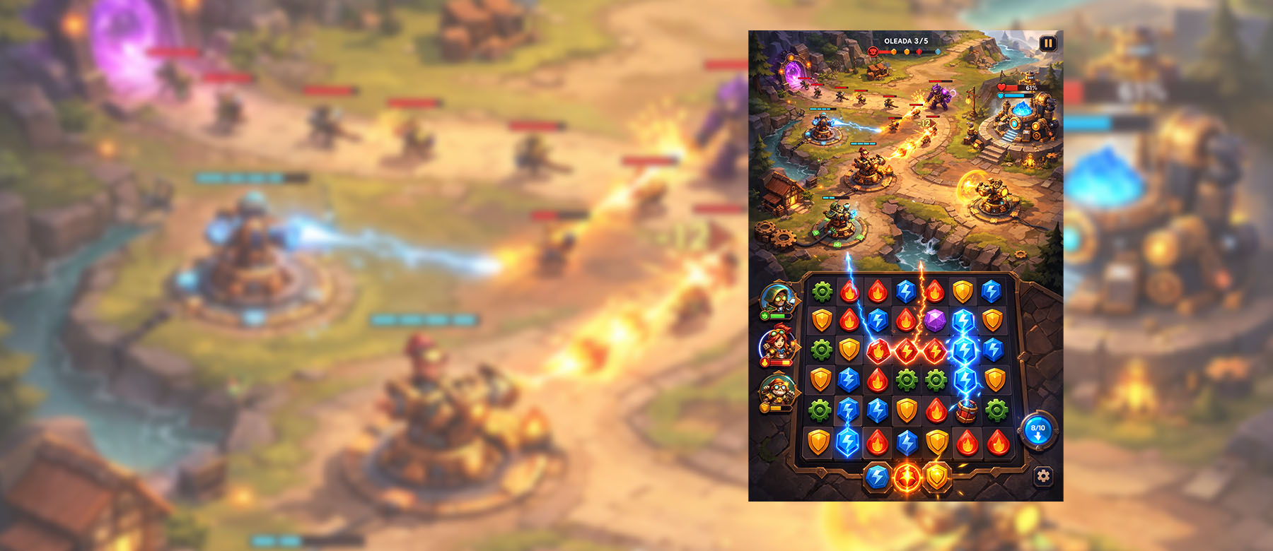 Arcane Bastion gameplay artwork